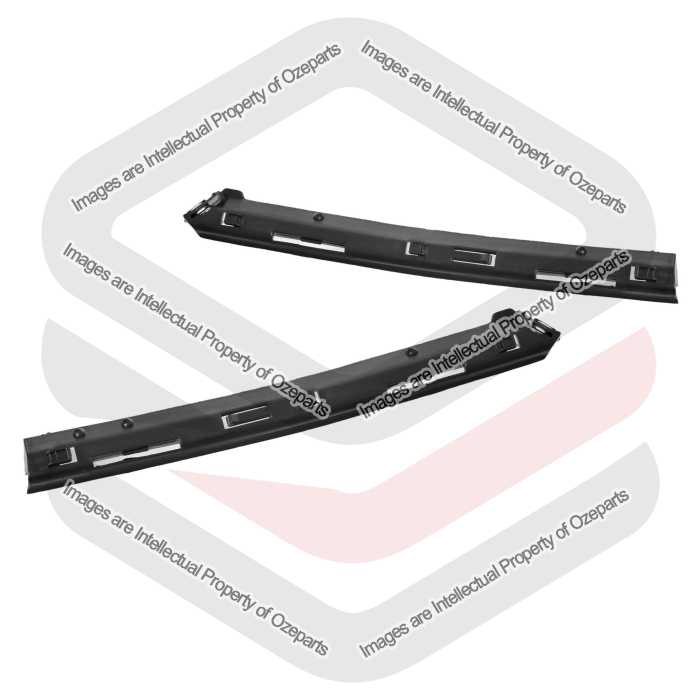 Front Pair LH+RH Bumper Bar Bracket Slide For Holden Commodore HSV VY VZ 02~07