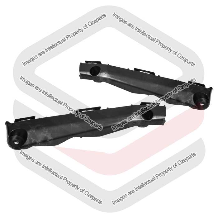 Front Pair LH+RH Bumper Bar Bracket Slide For Toyota Camry ASV50 AVV50 11~14
