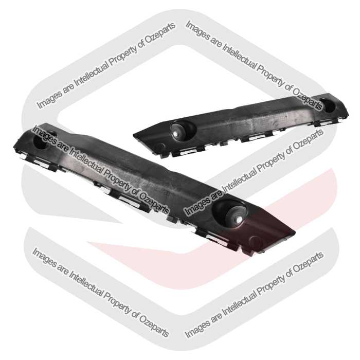 Front Pair LH+RH Bumper Bar Bracket Slide For Toyota Camry ASV50 AVV50 15~17