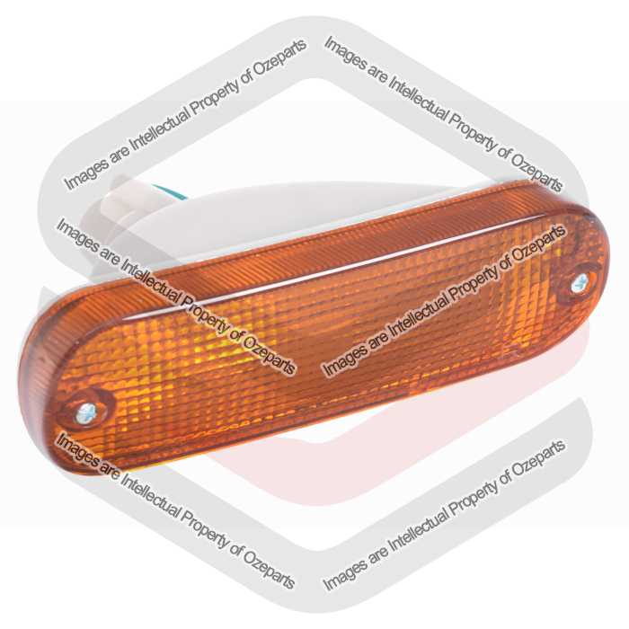 TYC Fits Holden MF MH Barina 1989~1994 / Suzuki Swift 1989~1999 | Front Bumper Bar Light Turn Indicator Lamp | RH RHS Right Hand (Driver Side)