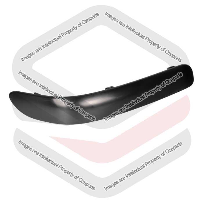 LH LHS Rear Bumper Bar Mould Trim Black For Toyota Echo Hatch NCP Series 02~05