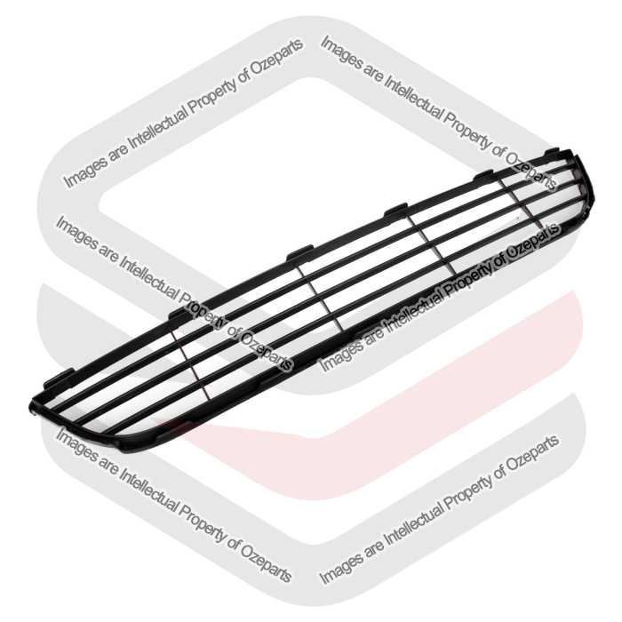 Front Bumper Bar Grille Lower Grill Black For Toyota Yaris Sedan NCP93 Ser 06~08