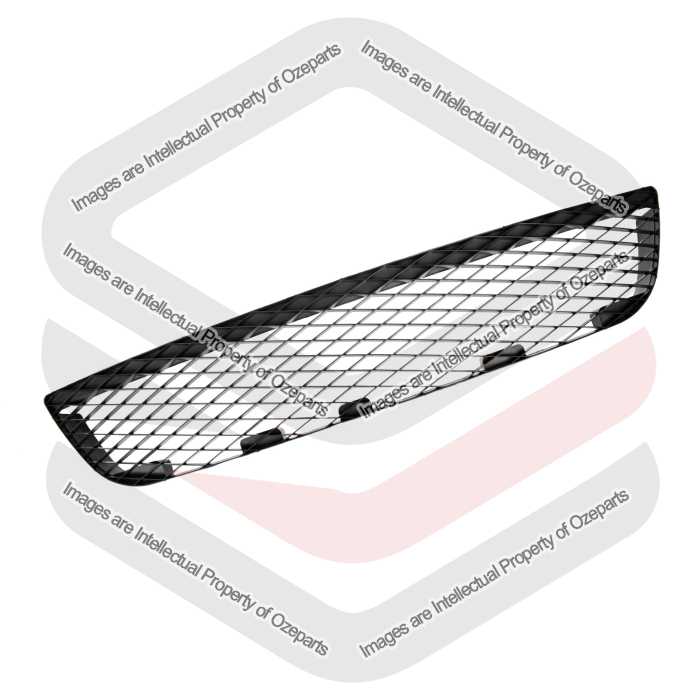 Front Bumper Bar Grille Mesh Lower Grill For Mazda 3 BK Sedan SP23 2003~2006