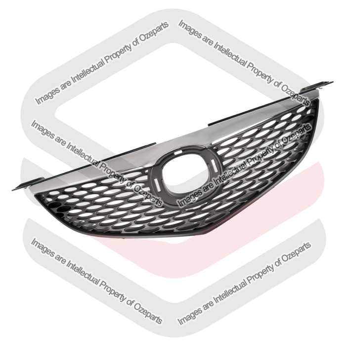 Main Radiator Grille Front Grill Chrome For Mazda 3 BK Sedan 2003~2006 Neo Maxx