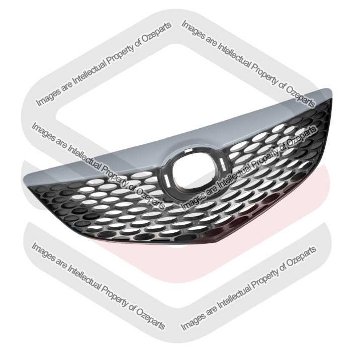 Main Radiator Grille Front Grill Black For Mazda 3 BK Hatch 2003~2006 Neo Maxx