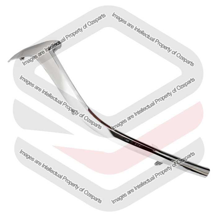 RH Right Front Grille Mould Trim Grill Chrome For Mazda 3 BN Series 2016~2019