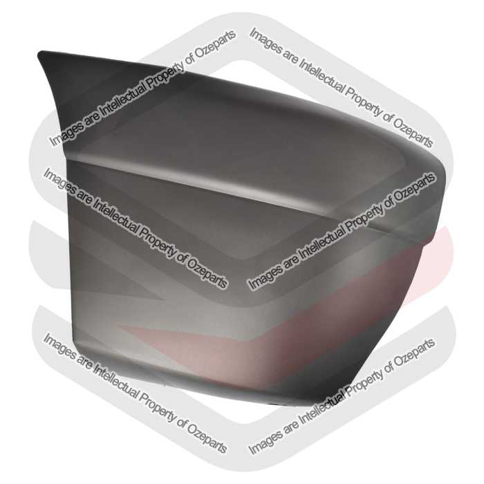 RH Right Front Bumper Bar End Cover Grey For Mazda Bravo UN Series 1 1999~2002