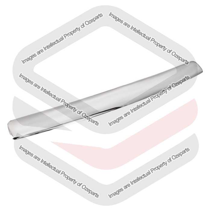 Bonnet Hood Mould Garnish Trim Chrome For Mazda BT50 BT-50 UN 2006~2011