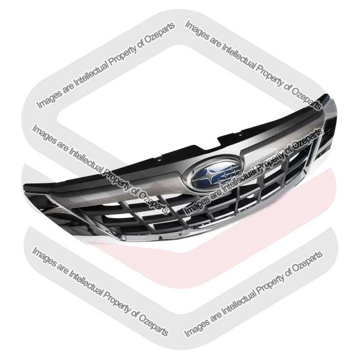 Grille OE (Silver Grey / Chrome) (08/08-07/09)