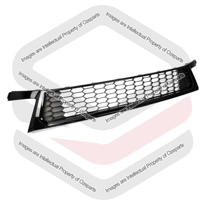Genuine Toyota Corolla ZRE182 Series 2 5 Door Hatch 2015~2018 SX & ZR | New Front Bumper Bar Grille Lower Mesh Grill Insert (Black) | 1 Unit