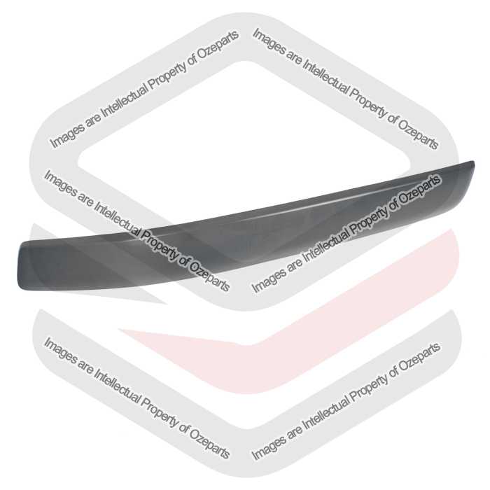LH Left Front Bumper Bar Mould Trim For Toyota Echo 2002~2005 Hatch Sportivo