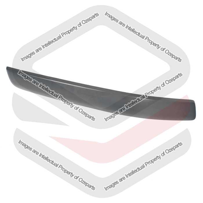 RH Right Front Bumper Bar Mould Outer For Toyota Echo 2002~2005 Hatch Sportivo
