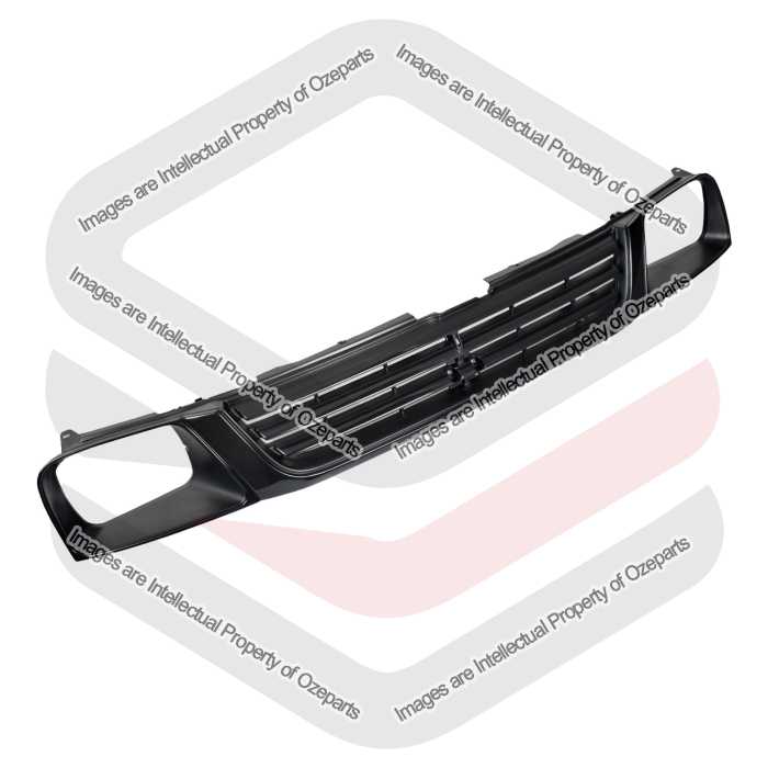 Main Radiator Grille Front Grill Black For Mitsubishi Triton MK Series 1 96~01