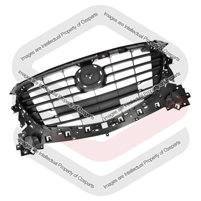 Main Radiator Grille Front Grill (No Pre Crash) For Mazda 3 BN 2016~2019