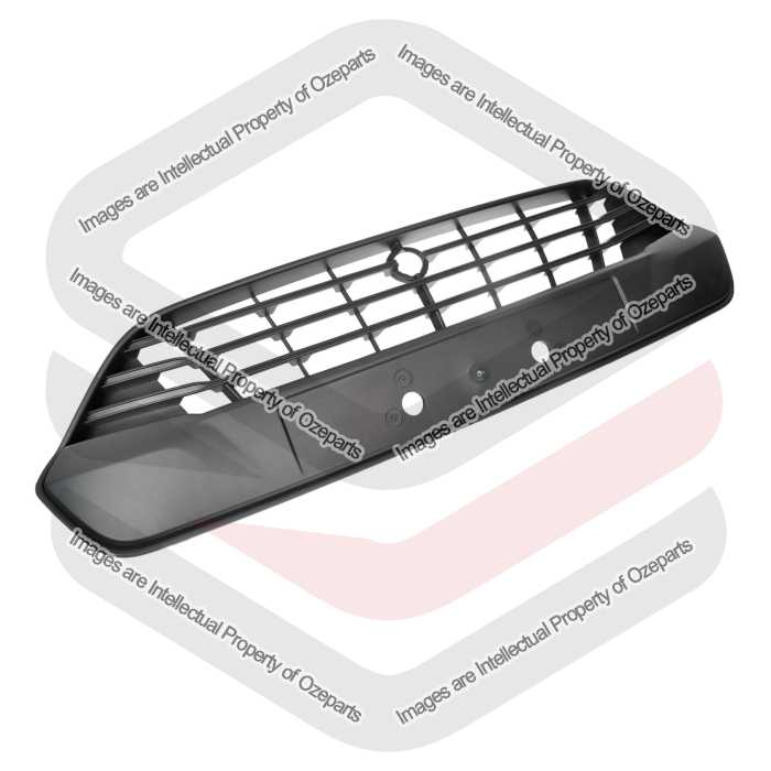 Ozeparts Fits Ford Transit Custom Van VN Series 1 2012~2017 | Front Bumper Bar Grille Upper Grill Insert (Black) | 1 Unit
