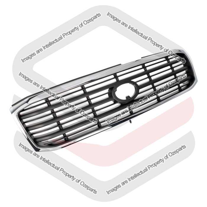 Front Radiator Grille Grill Chrome For Toyota Landcruiser J100 Series 1998~2002