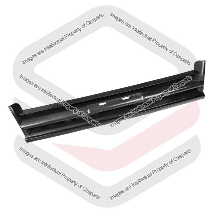 Ozeparts Fits Diahatsu Charade G100 G102 1987~1989 | Main Radiator Upper Grille Top Front Grill (Black) | 1 Unit