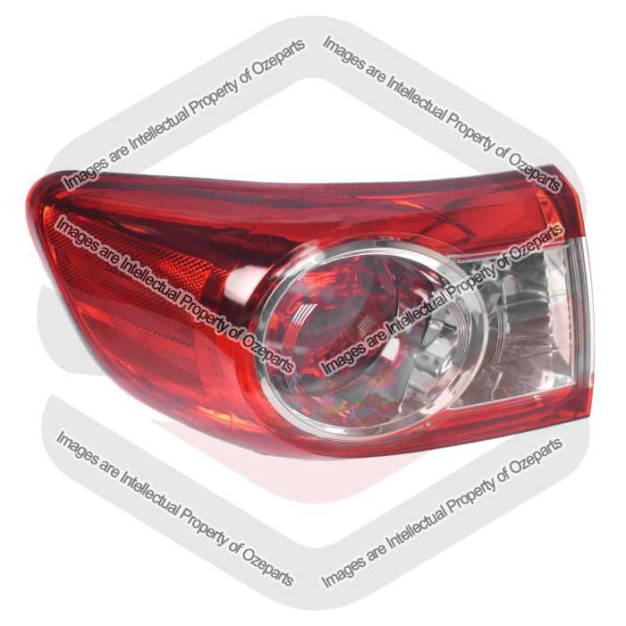 LH Left Tail Light Lamp For Toyota Corolla ZRE152 S2 2010~2013 Sedan No Emark