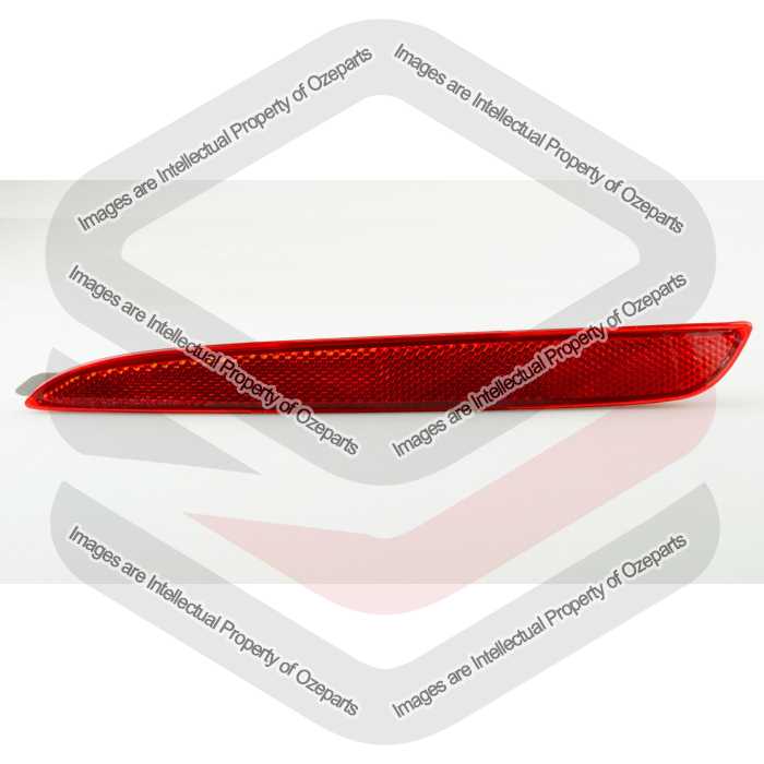 Rear Bumper Bar Reflector (Side A) For Mazda 3 BL 2009~2013 (Watch Video)