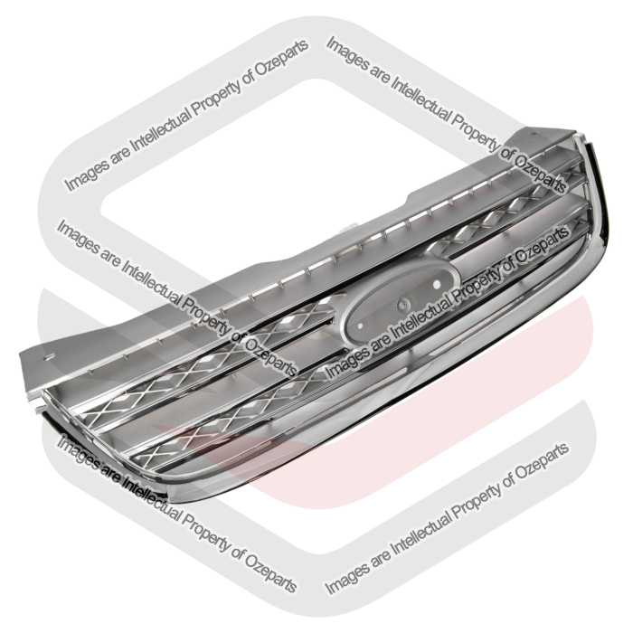 Grille AM (Silver / Chrome) - Not for Turbo