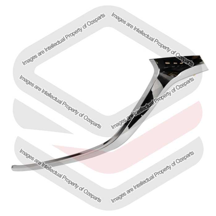 LH Left Front Grille Mould Grill Trim Insert Chrome For Mazda 2 DJ DL 2014~2019