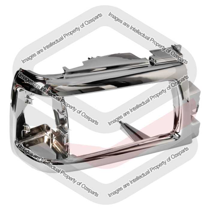 Head Light Case Rim (Chrome)