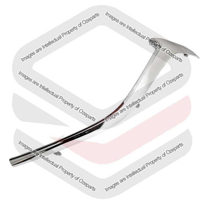 LH Left Front Grille Mould Trim Grill Chrome For Mazda 3 BN Series 2016~2019