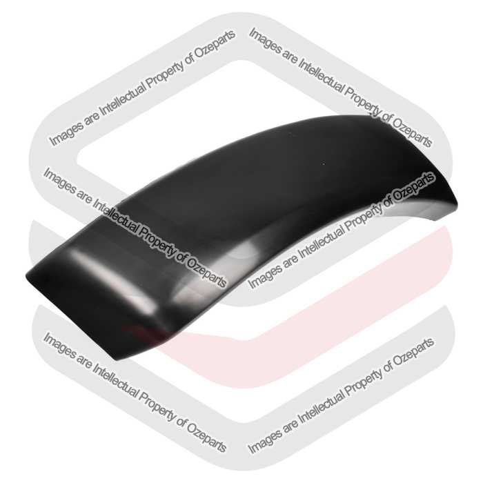 LH LHS Left Bumper Bar Flare Mould Matte Black For Toyota Hilux 2WD 4WD 05~11