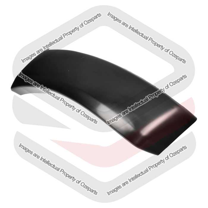 RH RHS Right Bumper Bar Flare Mould Matte Black For Toyota Hilux 2WD 4WD 05~11