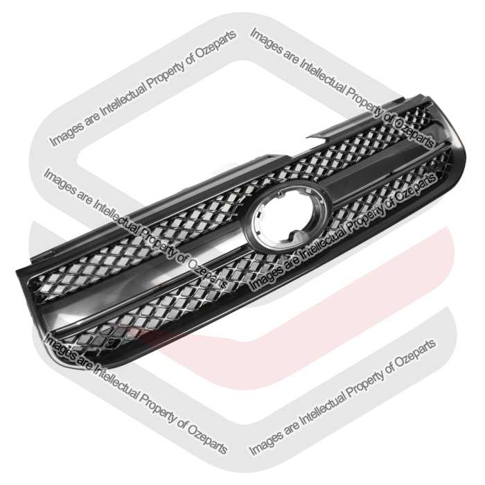 Main Radiator Grille Upper Top Front Grill For Toyota RAV4 CA20 2003~2005
