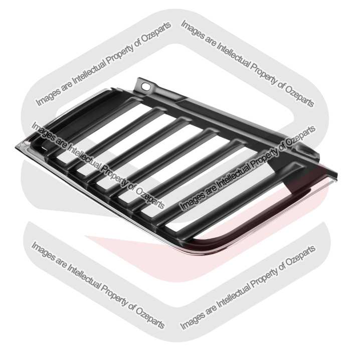Grille AM (Chrome Black) - For 2 Pc Grille Type