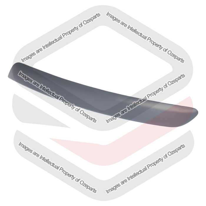 LH Left Front Bumper Bar Mould Trim Primed For Toyota Echo NCP10 02~05 Hatch