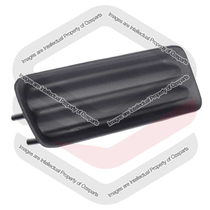RH Right Fog Light Cover Grille Insert Black For Holden Rodeo RA 2003~2007