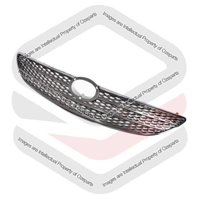 Main Radiator Grille Upper Front Grill Silver Grey For Toyota Camry CV36 02~04