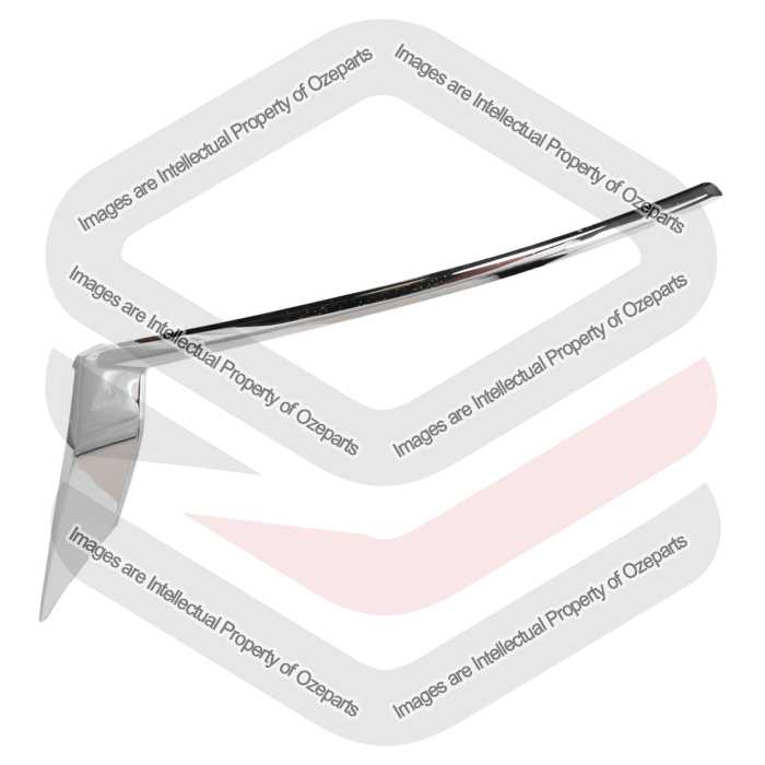 LH Left Head Light Mould Trim Chrome For Toyota Landcruiser Prado J150 17~On