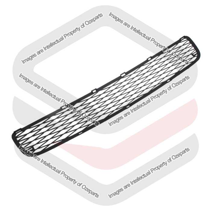 Front Bumper Bar Grille Mesh Lower Black For Toyota Yaris Hatch NCP90 2005~2008