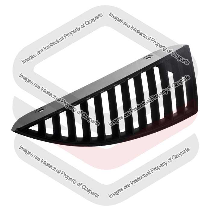 RH Right Grille Upper Front Grill Black For Mitsubishi Lancer CH 03~06 Standard