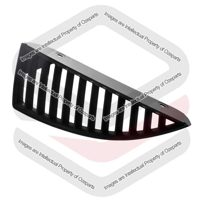 LH Left Grille Upper Front Grill Black For Mitsubishi Lancer CH 03~06 Standard