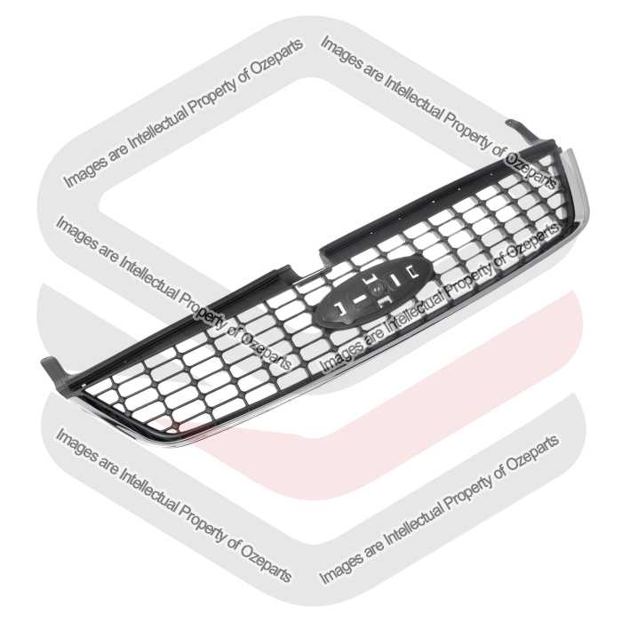 Ozeparts Fits Ford Mondeo MA MB LX 2007~2010 | Main Radiator Upper Grille Top Front Grill | 1 Unit