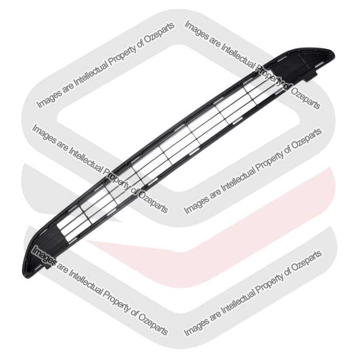Front Bumper Bar Grille Upper Gril Insert Black For Toyota RAV4 ASA40 2015~2018