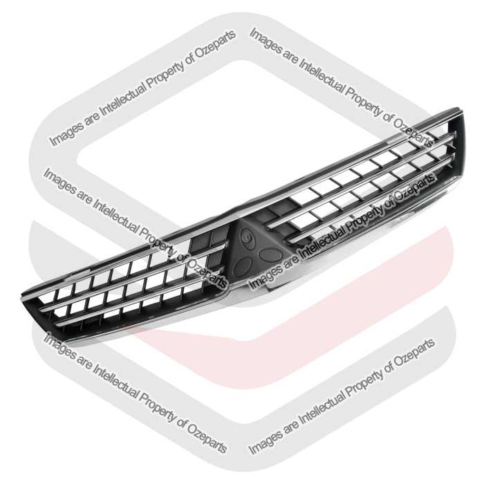 Main Radiator Grille Upper Front Grill Chrome For Mitsubishi Lancer CH 2006~2008