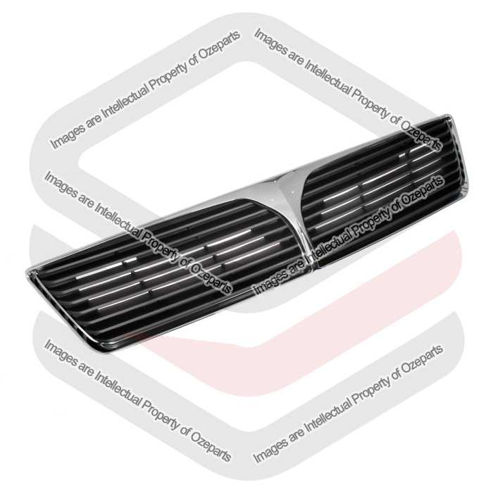 Main Radiator Grille Front Grill Chrome For Mitsubishi Lancer Sedan CG 02~03