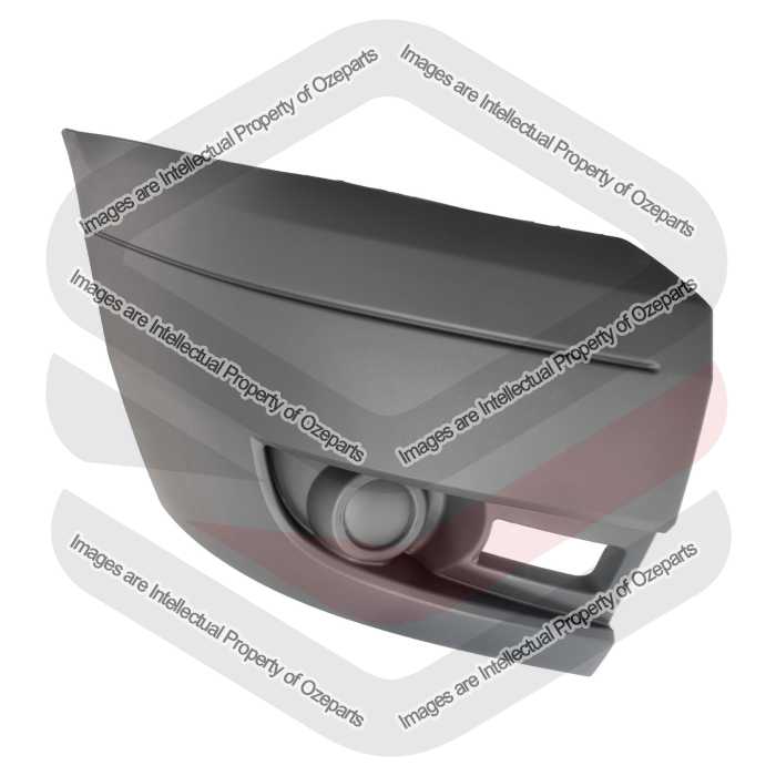 Ozeparts Fits Ford Transit Van VM Series 2006~2013 | Front Bumper Bar End Corner (No Fog Light Type) | RH RHS Right Hand (Driver Side)