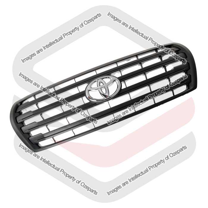 GENUINE Main Radiator Grille Front Grill For Toyota Landcruiser J200 12~15 GX