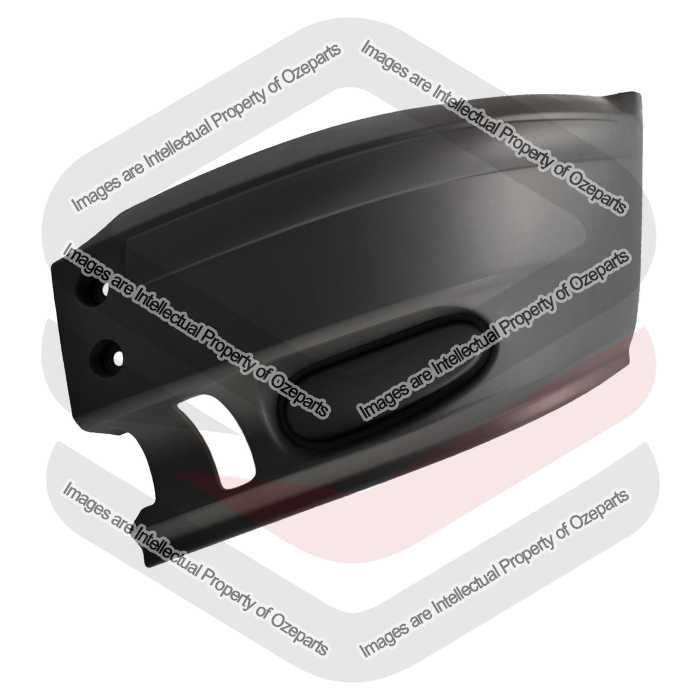 Ozeparts Fits Compatible With Ford Transit Van VH Series 2000~2006 | Front Bumper Bar End Corner (No Fog Light Type) | LH Left Hand (Passenger)