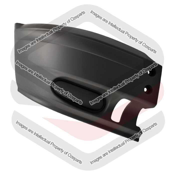 Ozeparts Fits Compatible With Ford Transit Van VH Series 2000~2006 | Front Bumper Bar End Corner (No Fog Light Type) | RH Right Hand (Driver)
