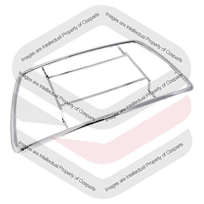 Front Bumper Bar Grille Mould Trim Chrome For Mitsubishi Lancer CJ Ser 2 12~15