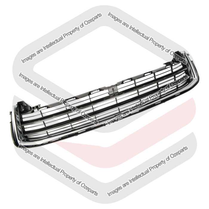 Main Radiator Front Grille Lower + Mould For Toyota Kluger GSU50 Series 1 13~16