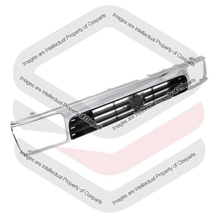 Main Radiator Grille Upper Grill Chrome For Toyota Hilux 4 Runner SR5 91~97 Ute