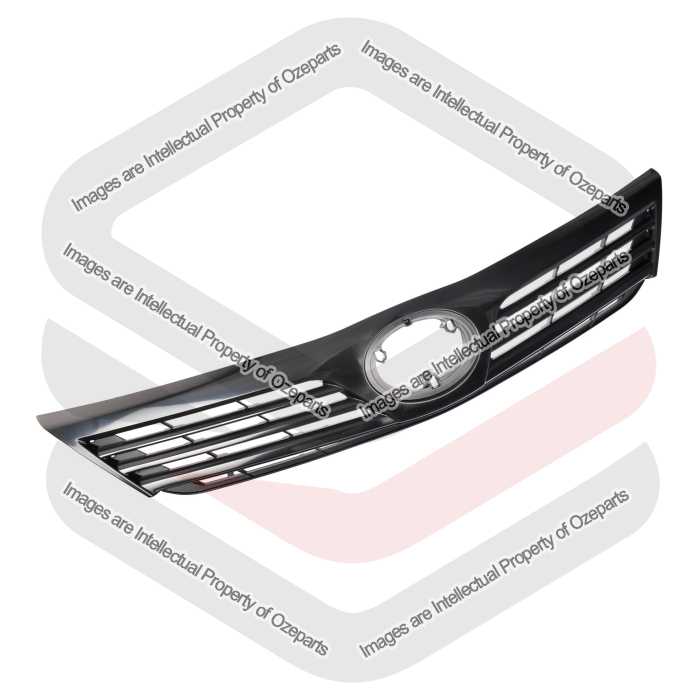 Main Grille Mesh Upper Top Dark Grey For Toyota Camry ASV50 11~15 Altise Only